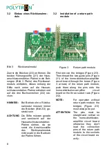 Предварительный просмотр 8 страницы Polytron HA 30116 N/AP Operating Manual