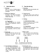 Preview for 6 page of Polytron HB 30115 R20 Operating Manual