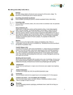 Preview for 3 page of Polytron HDI 2 SDI User Manual