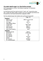 Preview for 8 page of Polytron HDM 1 SL User Manual