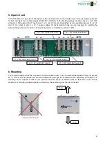 Предварительный просмотр 6 страницы Polytron Headend Series User Manual