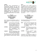 Preview for 2 page of Polytron HG 30119 Operating Manual