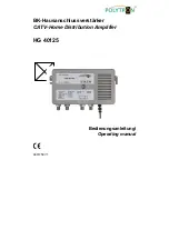 Preview for 1 page of Polytron HG 40125 Operating Manual