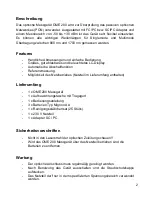 Preview for 2 page of Polytron OME 200 Operating Manual