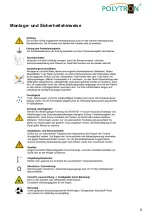 Preview for 2 page of Polytron OPM-CDL Operating Manual