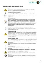 Preview for 5 page of Polytron OPM-CDL Operating Manual