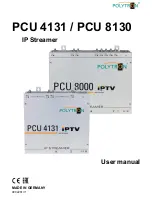 Preview for 1 page of Polytron PCU 4131 User Manual