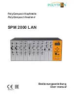 Polytron SPM 2000 LAN User Manual preview