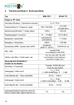 Preview for 18 page of Polytron SPM-PSTI Operating Manual