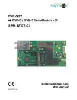 Polytron SPM-STCT-CI User Manual preview