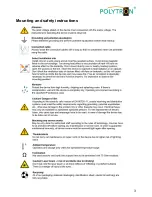 Preview for 3 page of Polytron SPM-STCT-CI User Manual