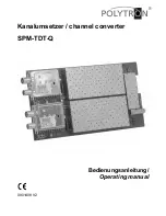 Polytron SPM-TDT-Q Operating Manual preview