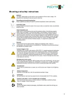 Preview for 3 page of Polytron SPM-UTCT User Manual