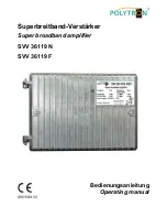 Polytron SVV 36119 F Operating Manual preview