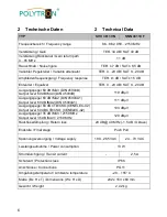 Preview for 6 page of Polytron SVV 36119 F Operating Manual