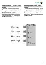 Предварительный просмотр 9 страницы Polytron TST 1200 User Manual