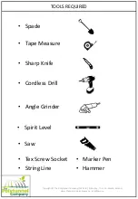 Preview for 2 page of Polytunnel Company Garden Pride Building Instructions