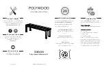 Polywood 3600H Assembly Instructions предпросмотр