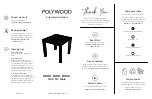 Polywood 8000 Assembly Instructions предпросмотр