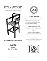 Polywood A202 Assembly Instructions preview