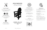 Preview for 1 page of Polywood ADD200 Assembly Instructions Manual