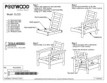 Предварительный просмотр 1 страницы Polywood CLC23 Assembly Instructions