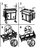 Предварительный просмотр 5 страницы Polywood Club Settee CLC47 Assembly Instructions Manual