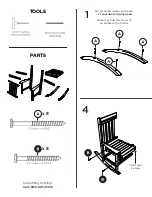 Preview for 3 page of Polywood Estate R199 Assembly Instructions