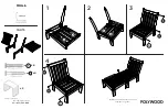 Preview for 2 page of Polywood GN2301CX Assembly Instructions Manual