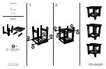 Preview for 4 page of Polywood Gulf Shores SCR199 Assembly Instructions