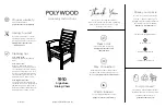 Preview for 3 page of Polywood L1D81 Assembly Instructions