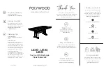 Polywood L1R83 Assembly Instructions Manual предпросмотр