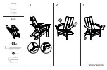 Preview for 2 page of Polywood MNA110 Assembly Instructions