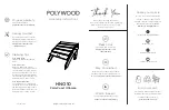 Preview for 3 page of Polywood MNA110 Assembly Instructions