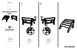 Preview for 4 page of Polywood MNA110 Assembly Instructions