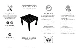 Polywood MOD 8100 Assembly Instructions предпросмотр