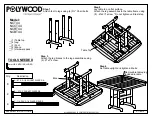 Предварительный просмотр 2 страницы Polywood NCH38 Assembly Instructions