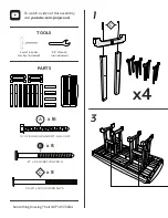 Предварительный просмотр 2 страницы Polywood NCT3772 Assembly Instructions Manual