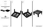 Preview for 2 page of Polywood Newport MNT36 Assembly Instructions