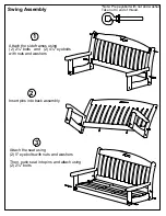 Preview for 2 page of Polywood NS48 Assembly Instructions