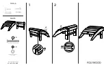 Preview for 2 page of Polywood OT400 Assembly Instructions