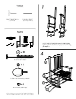 Preview for 2 page of Polywood Prescott Rocker Assembly Instructions