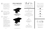 Preview for 1 page of Polywood PWS1174-1 Assembly Instructions Manual