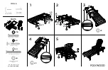 Предварительный просмотр 2 страницы Polywood South Beach SBC76 Assembly Instructions