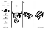 Preview for 2 page of Polywood South Beach SBO20 Assembly Instructions