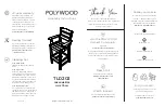 Polywood TLD202 Assembly Instructions предпросмотр