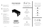 Preview for 1 page of Polywood Traditional Garden BAB148 Assembly Instructions