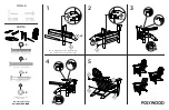 Preview for 2 page of Polywood Vineyard Adirondack AD400 Assembly Instructions