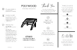 Preview for 1 page of Polywood Vineyard PWOT600 Assembly Instructions