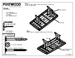 Preview for 3 page of Polywood Vineyard VND230 Assembly Instructions